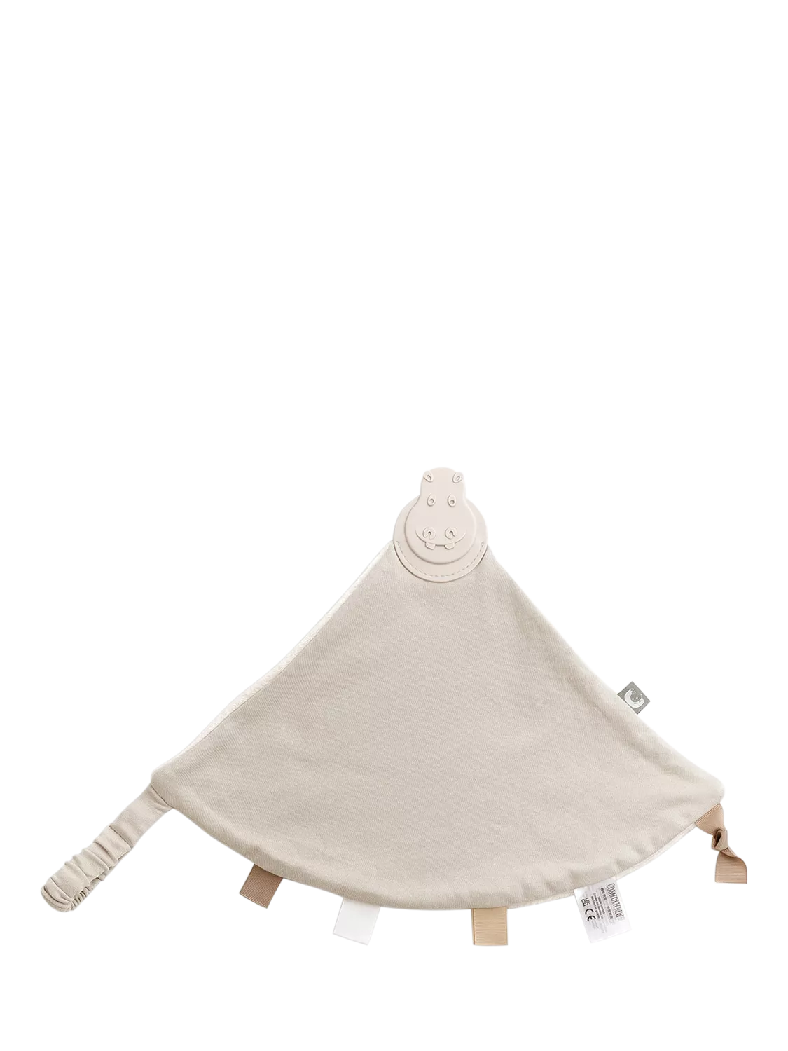 Cheeky Chompers baby comforter Stone, imported from the UK