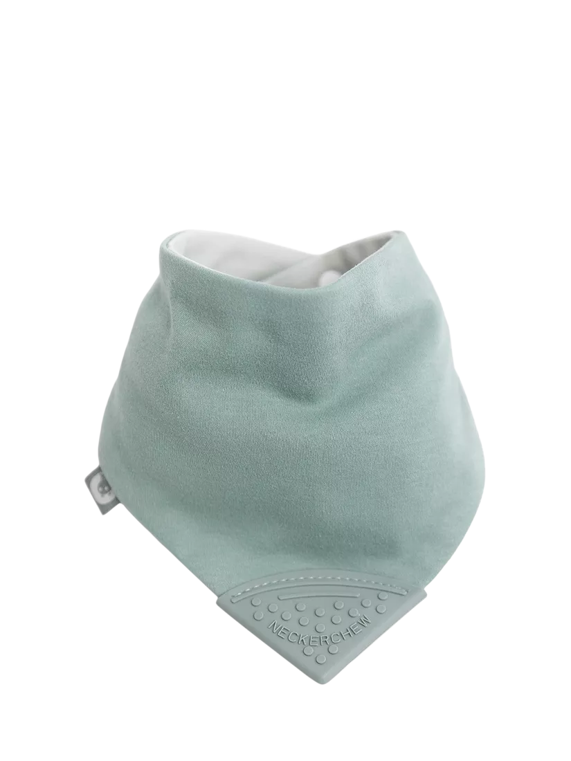 Cheeky Chompers Neckerchew dribble bib khaki (British brand)