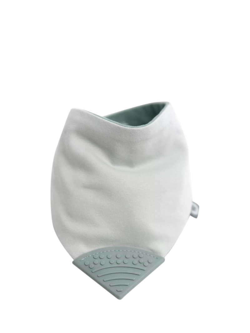 Cheeky Chompers Neckerchew dribble bib khaki (British brand)