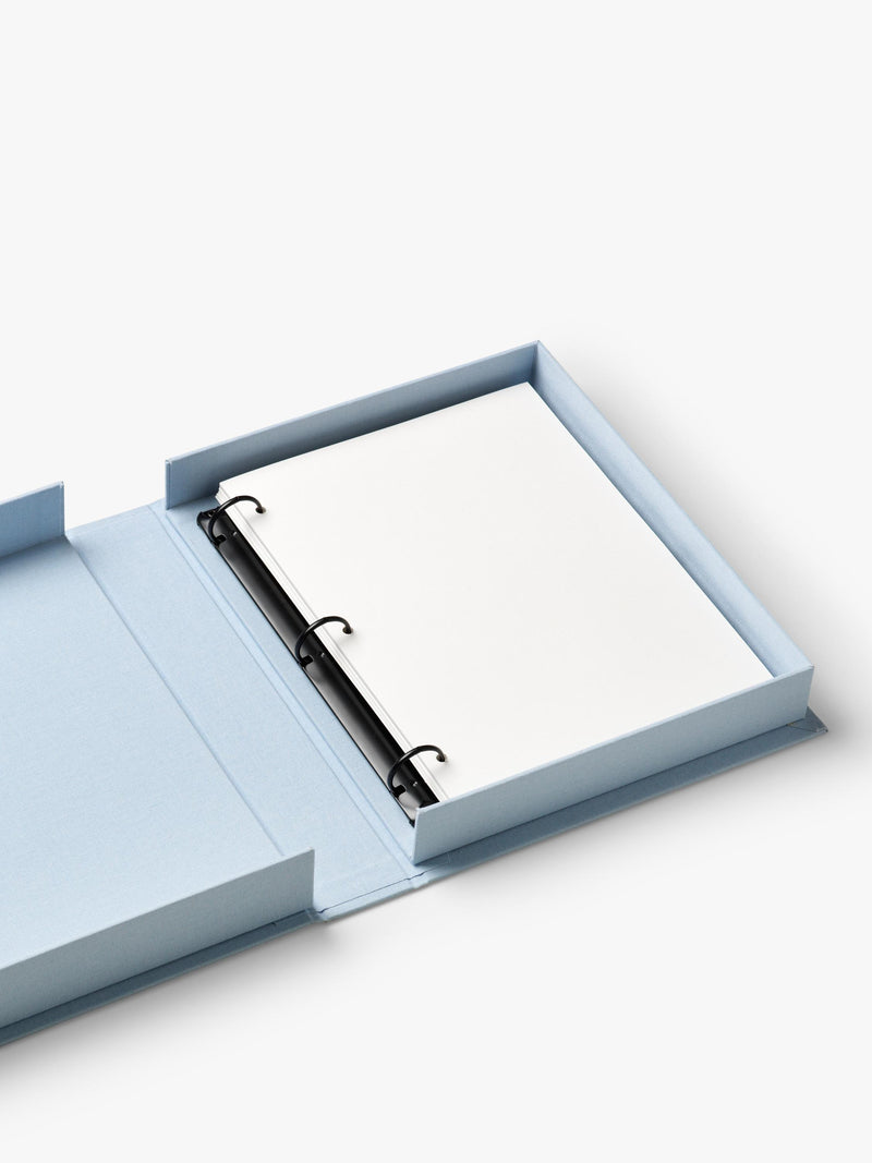 PRINTWORKS baby photo album blue with gold foil, imported from the UK