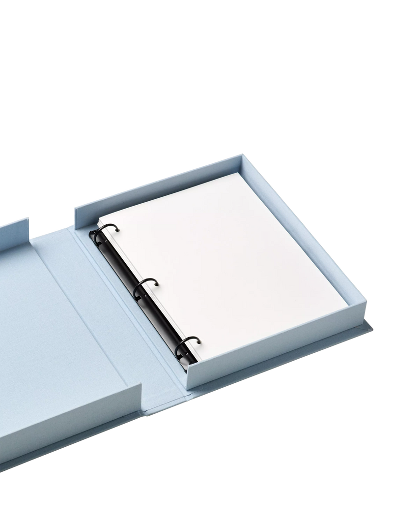 PRINTWORKS baby photo album blue with gold foil, imported from the UK
