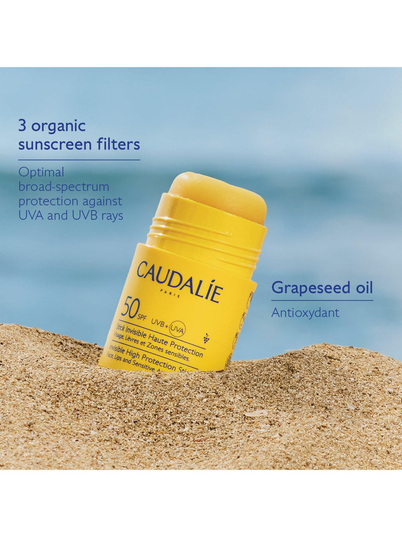 Caudalie Vinosun invisible SPF50 stick 15g, UK version