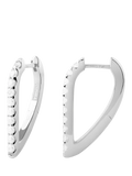 PDPAOLA Asymetric Geo Hoop Earrings