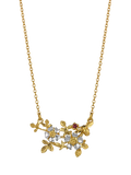 Alex Monroe wild rose bee ruby pendant, imported from the UK