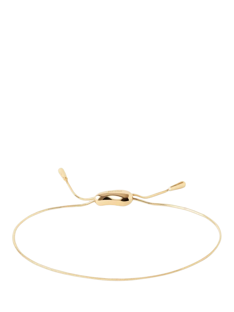 PDPAOLA Rodeo Slider Bracelet, Gold