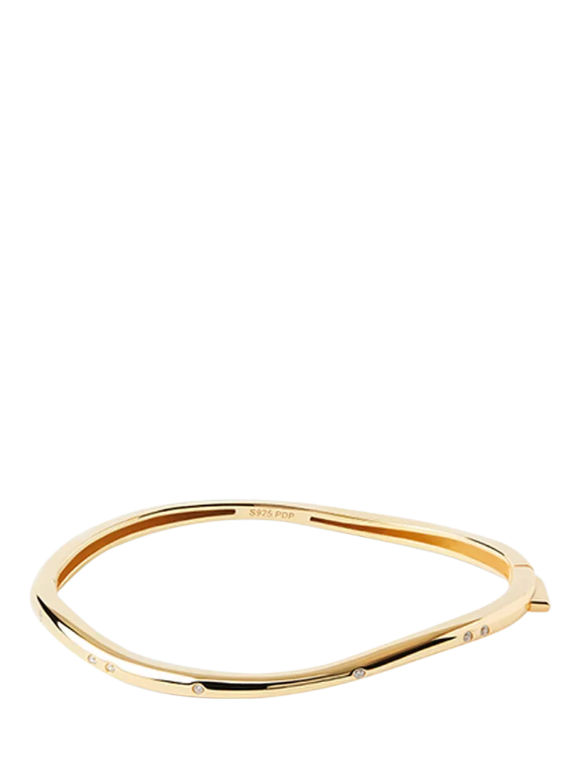 PDPAOLA cubic zirconia bangle, UK version
