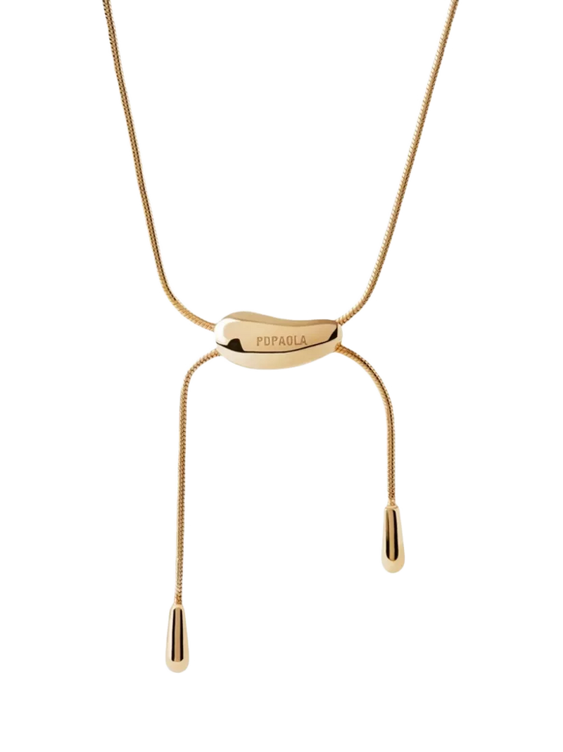 PDPAOLA Rodeo Slider Choker Necklace, Gold