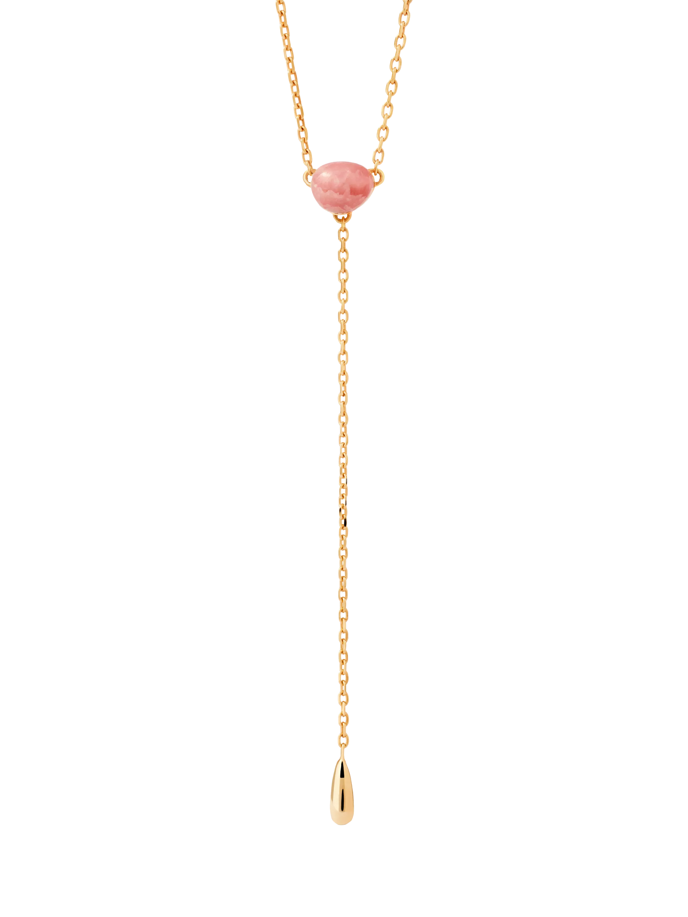 PDPAOLA gemstone chain drop necklace 50cm (British brand)