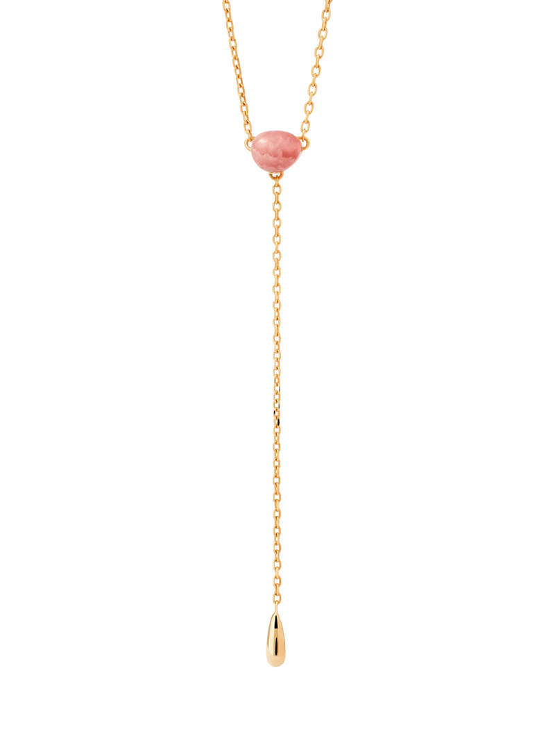 PDPAOLA gemstone chain drop necklace 50cm (British brand)