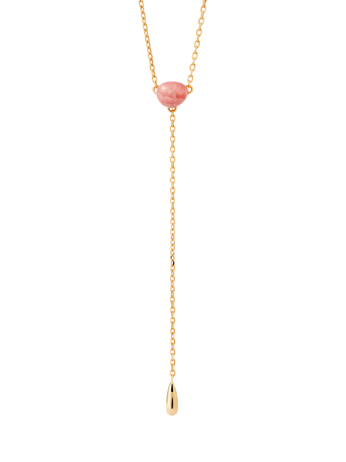 PDPAOLA gemstone chain drop necklace 50cm (British brand)