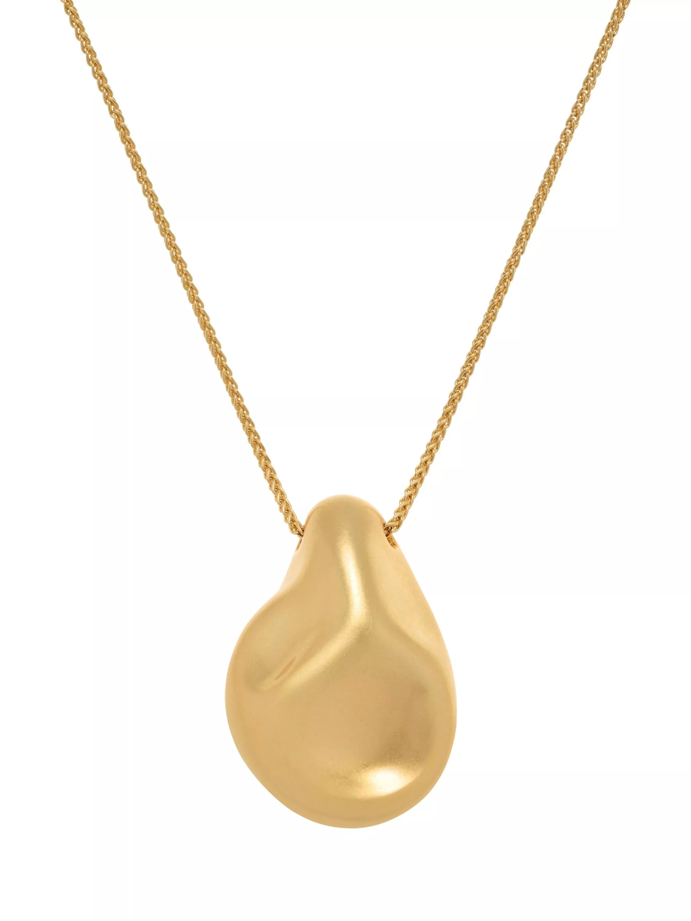 Reiss gold pendant necklace with adjustable chain (British brand)