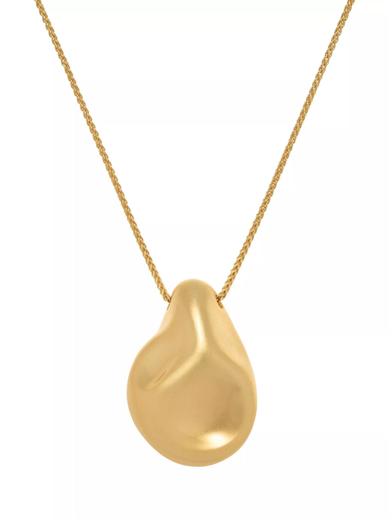 Reiss gold pendant necklace with adjustable chain (British brand)