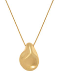 Reiss gold pendant necklace with adjustable chain (British brand)