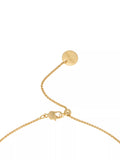Reiss gold pendant necklace with adjustable chain (British brand)