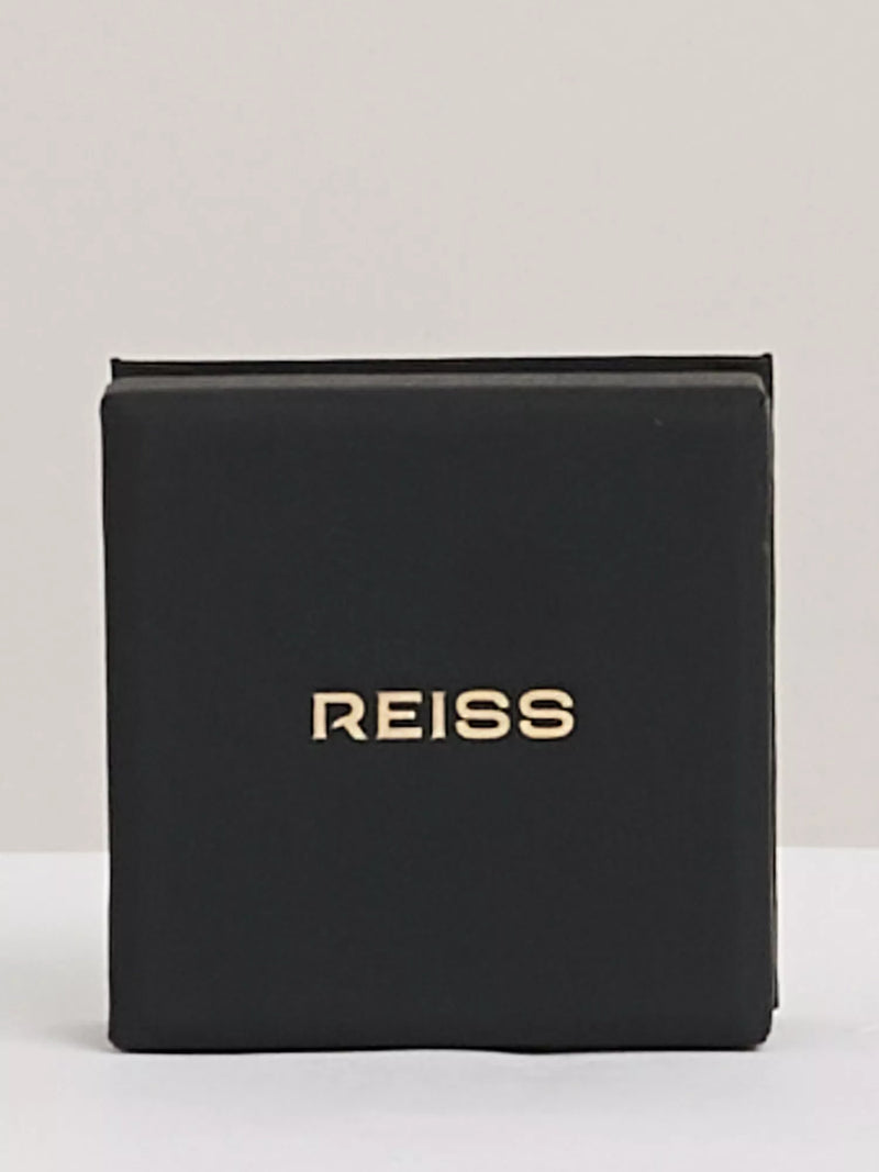 Reiss Tova Tumbled Lariat Necklace in gold, UK version