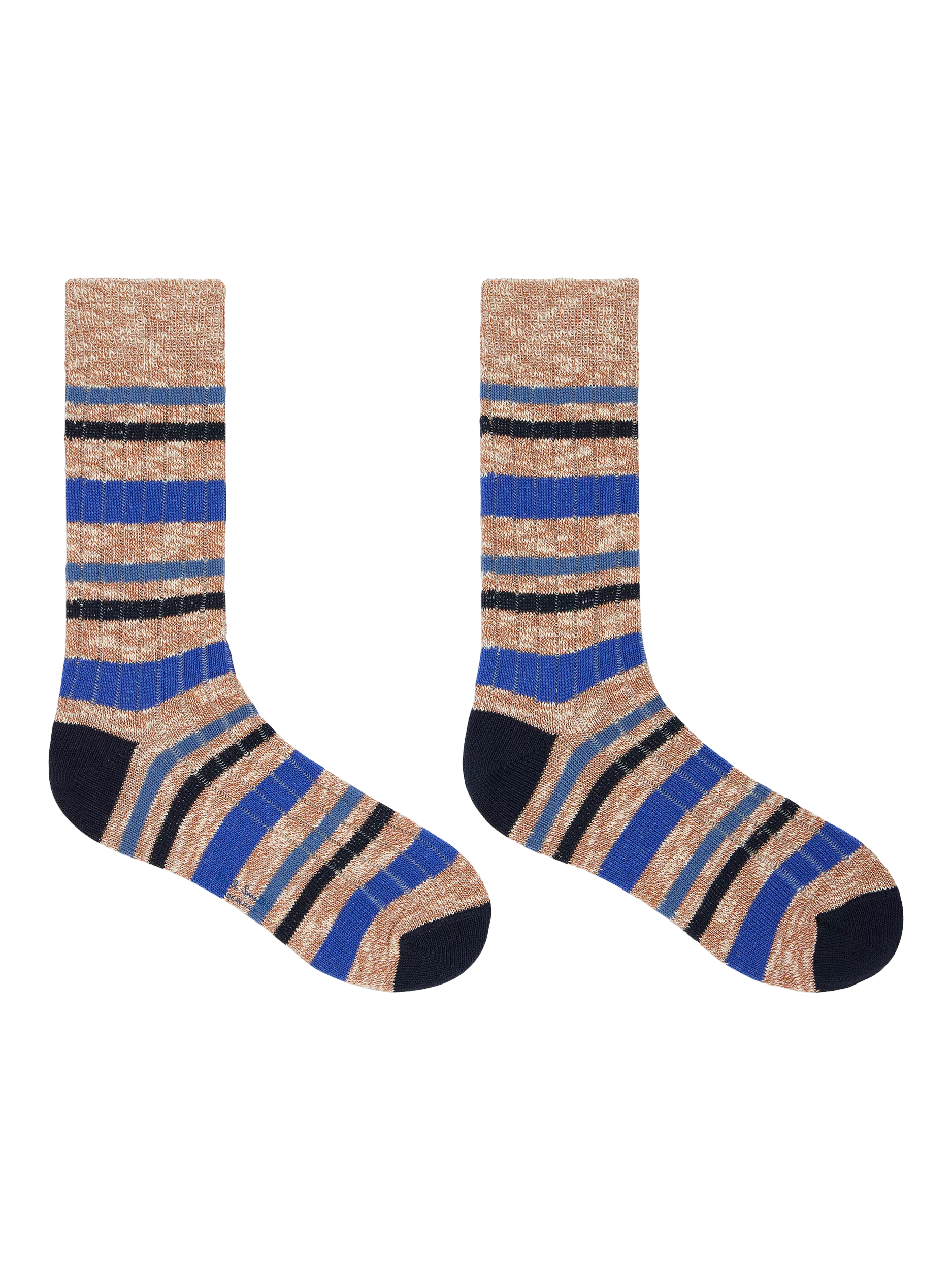 Paul Smith stripe cotton blend socks pack of 2, UK version