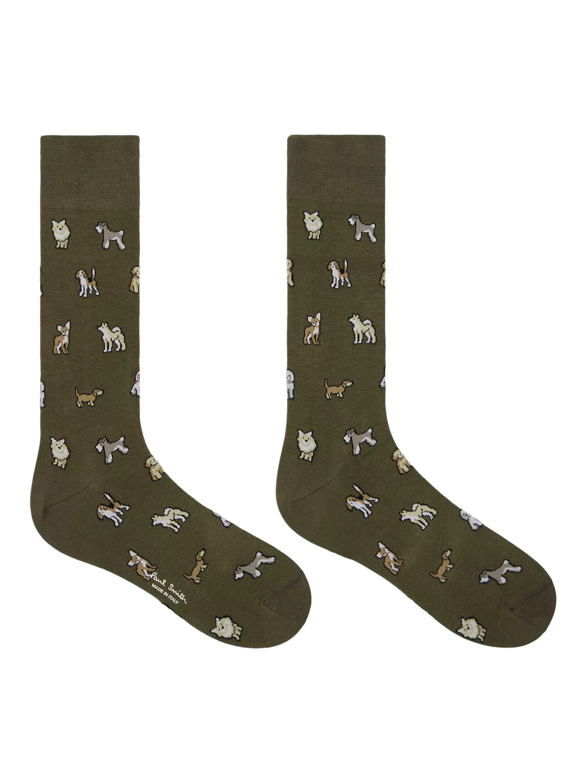 Paul Smith dog print socks pack of 2 (British brand)