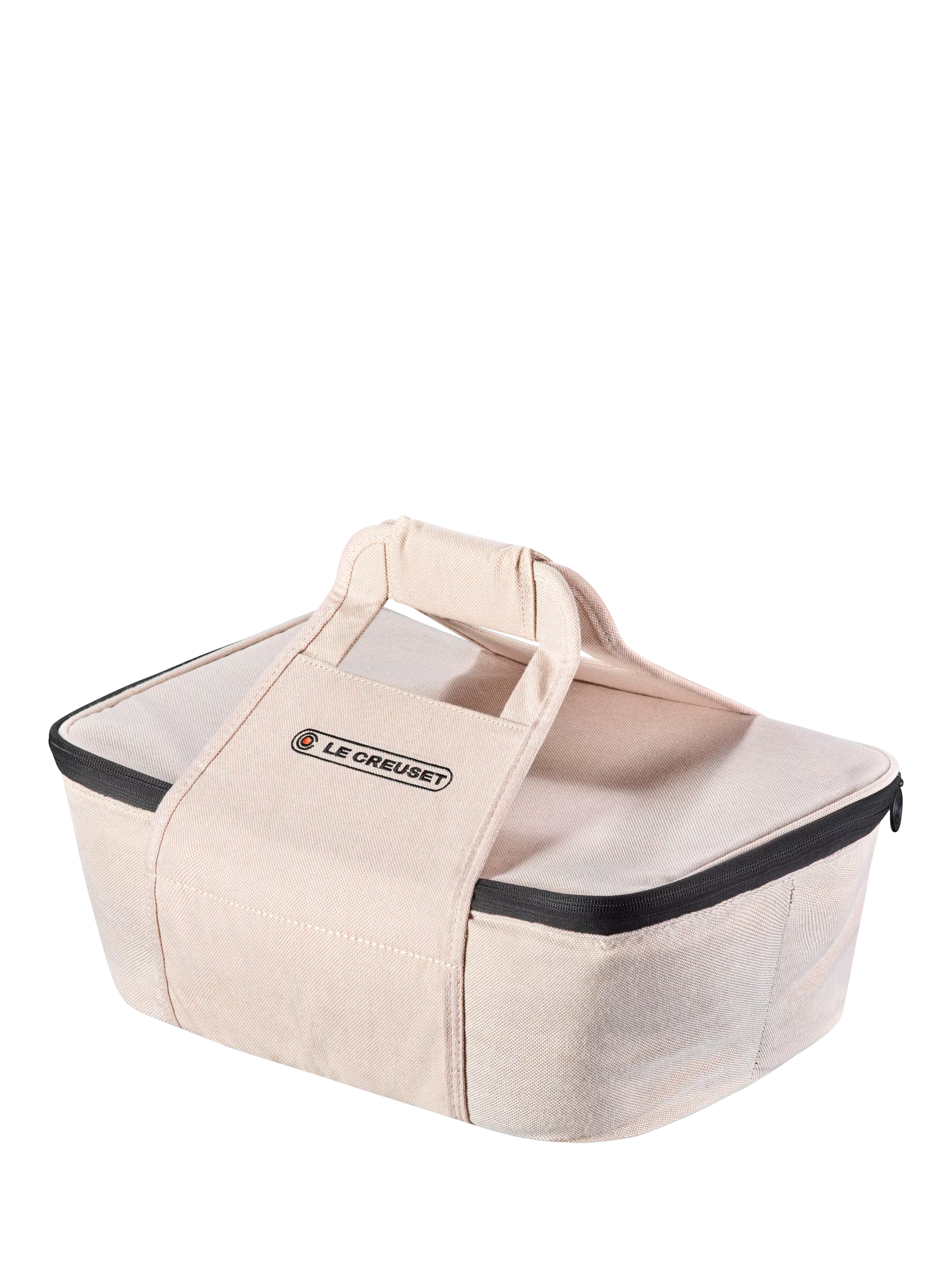 Le Creuset rectangular dish tote bag ecru UK version