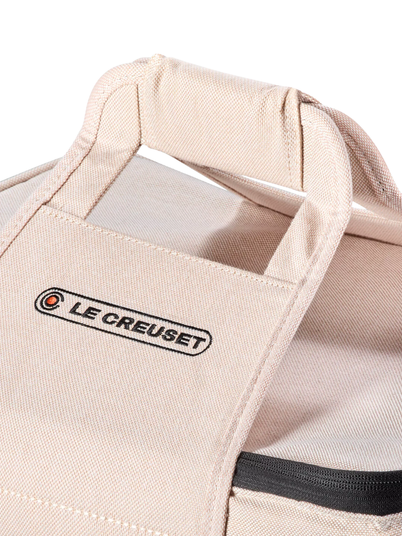 Le Creuset rectangular dish tote bag ecru UK version
