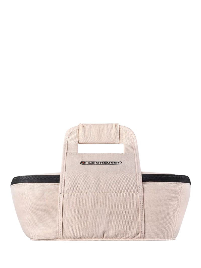 Le Creuset rectangular dish tote bag ecru UK version