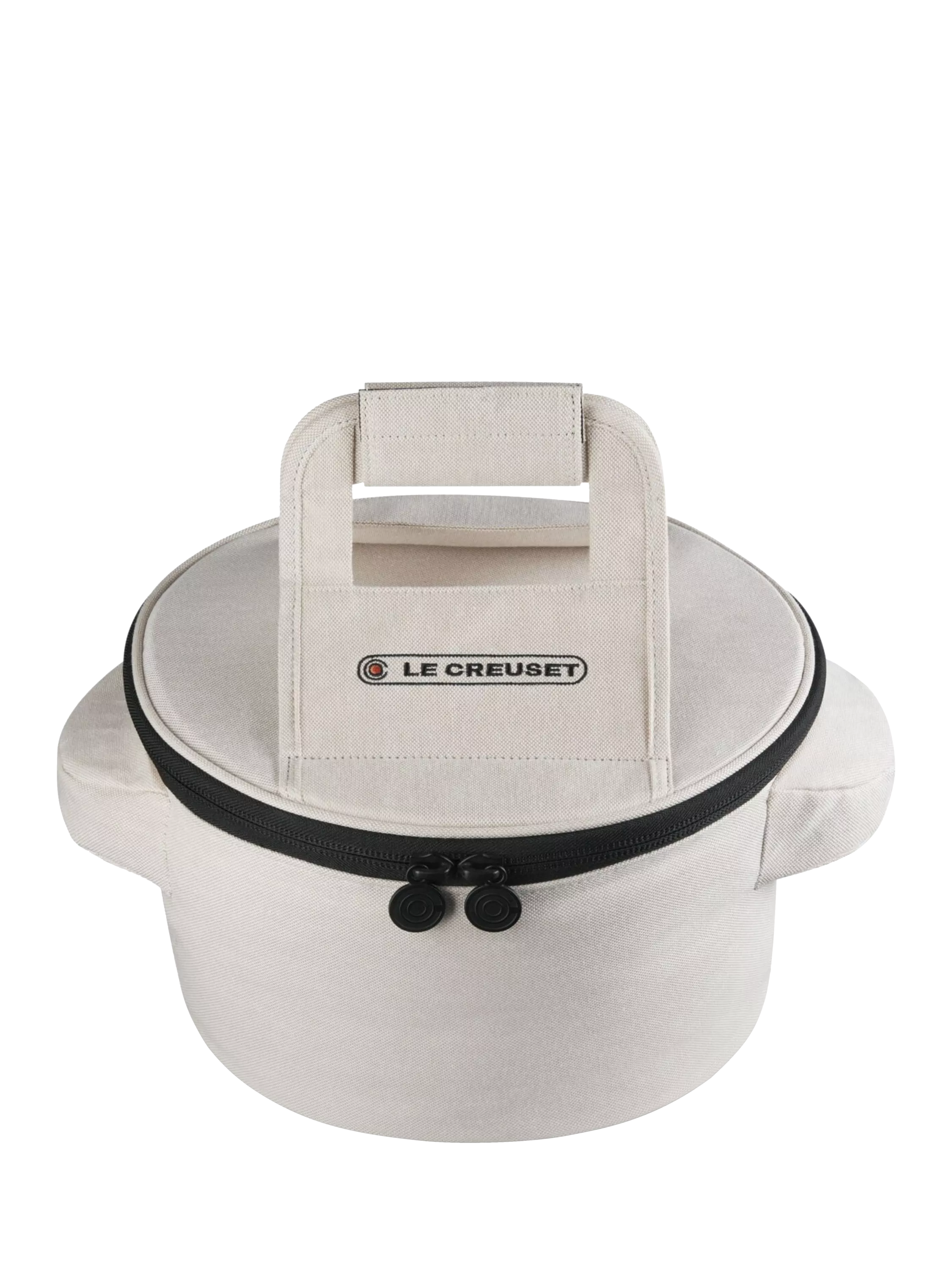 Le Creuset tote bag for round casseroles ecru (British brand)