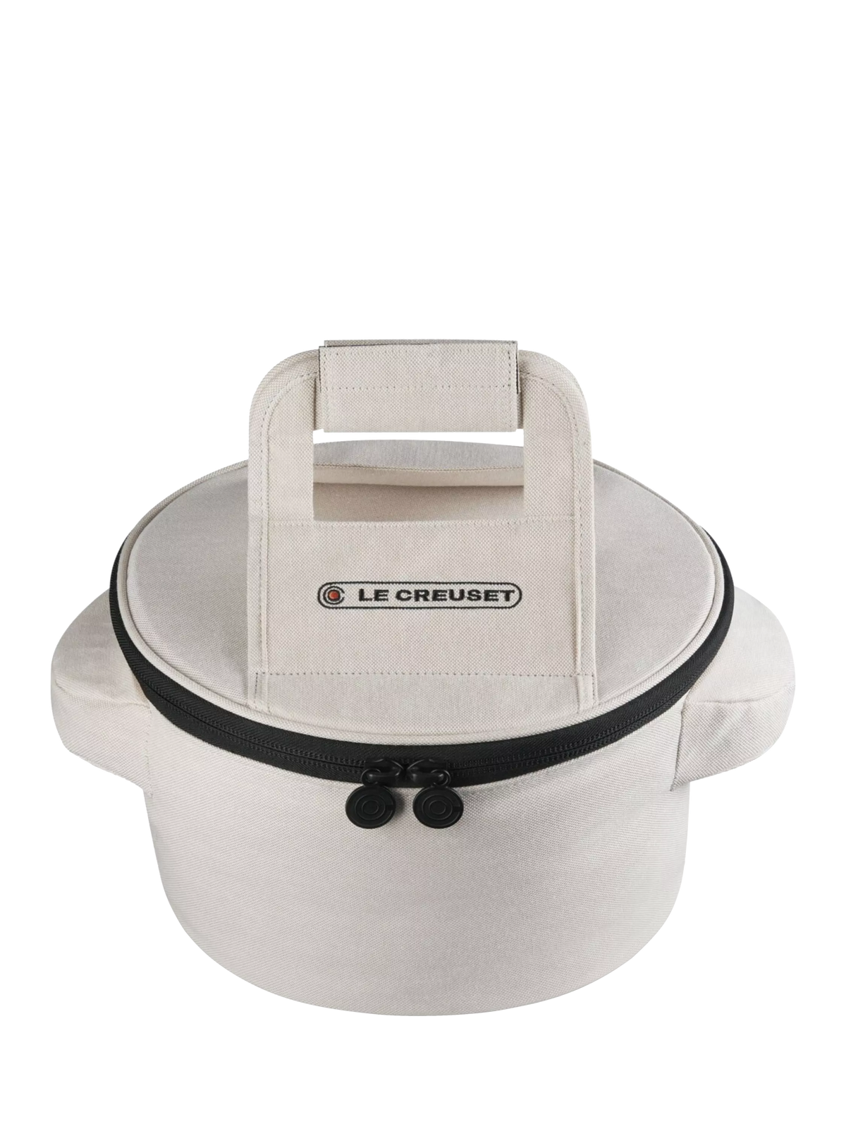 Le Creuset tote bag for round casseroles ecru (British brand)