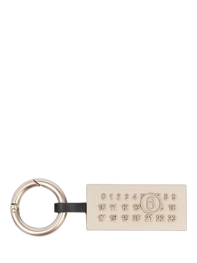 John Lewis MM6 Maison Margiela Numeric Keyring, Black- Buy online at McGrocer