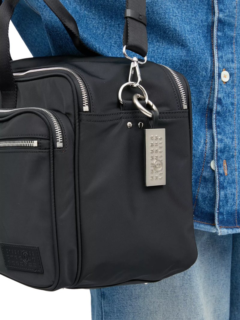 MM6 Maison Margiela numeric keyring black, UK version