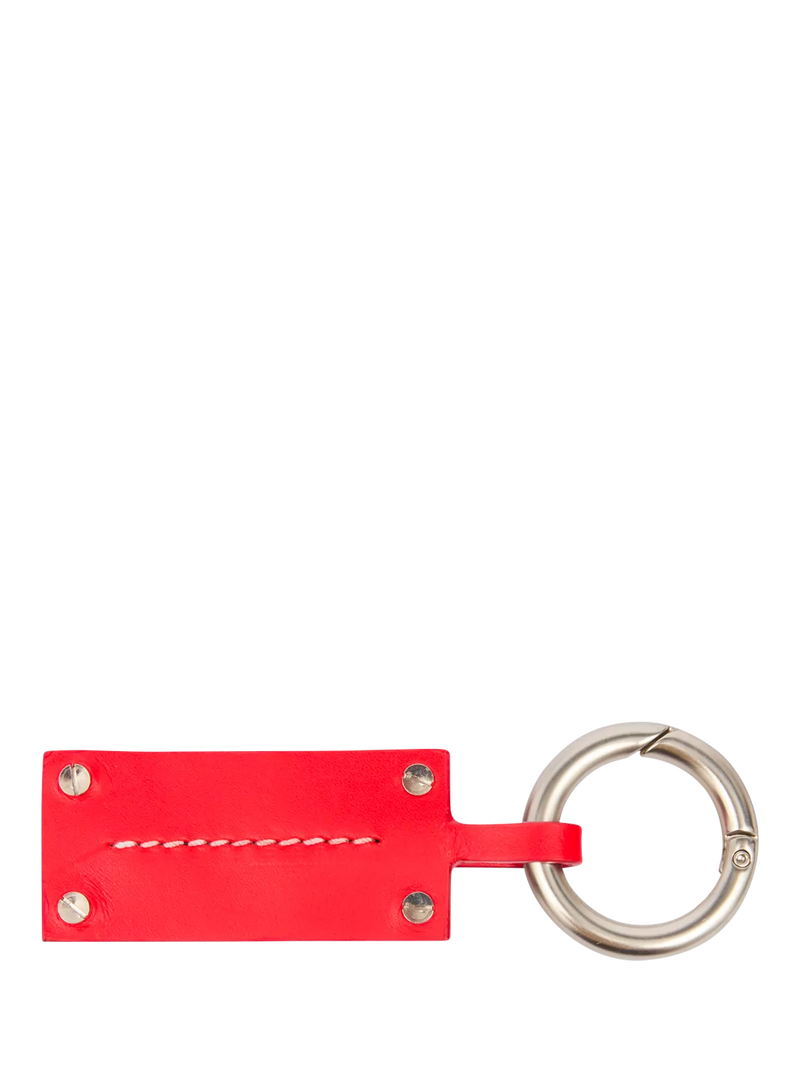MM6 Maison Margiela numeric keyring in papaya - British product