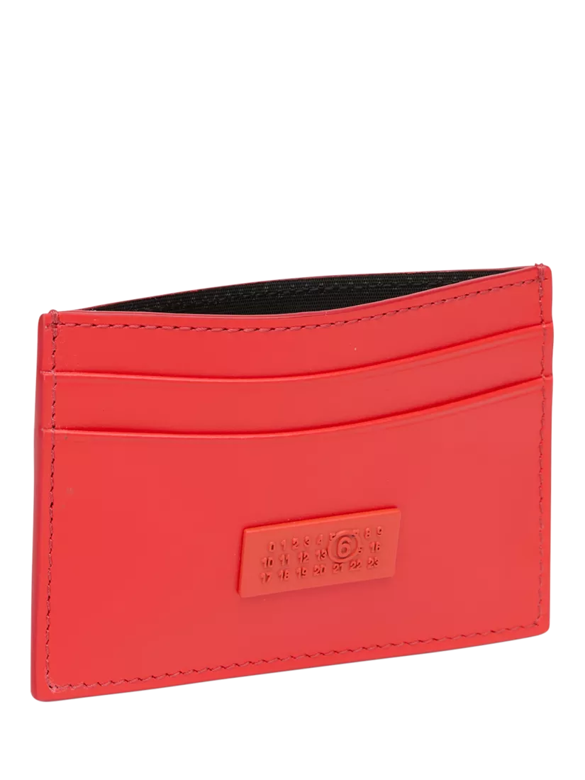 MM6 Maison Margiela Papaya card holder compact - British product