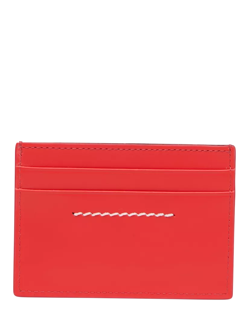 MM6 Maison Margiela Papaya card holder compact - British product