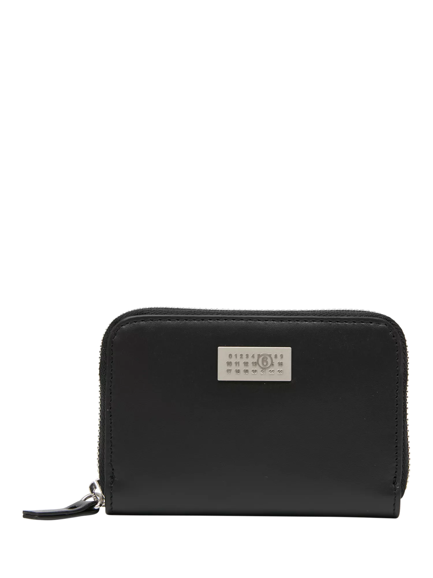 MM6 Maison Margiela leather zip wallet black, UK version