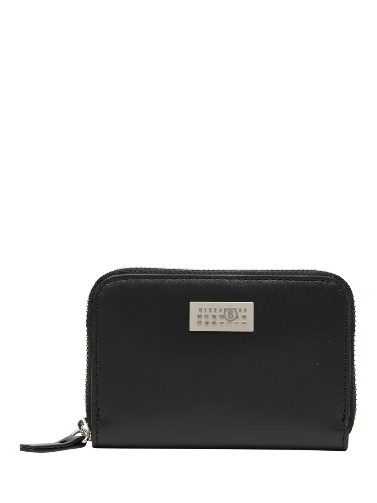 MM6 Maison Margiela leather zip wallet black, UK version