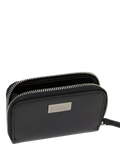 MM6 Maison Margiela leather zip wallet black, UK version