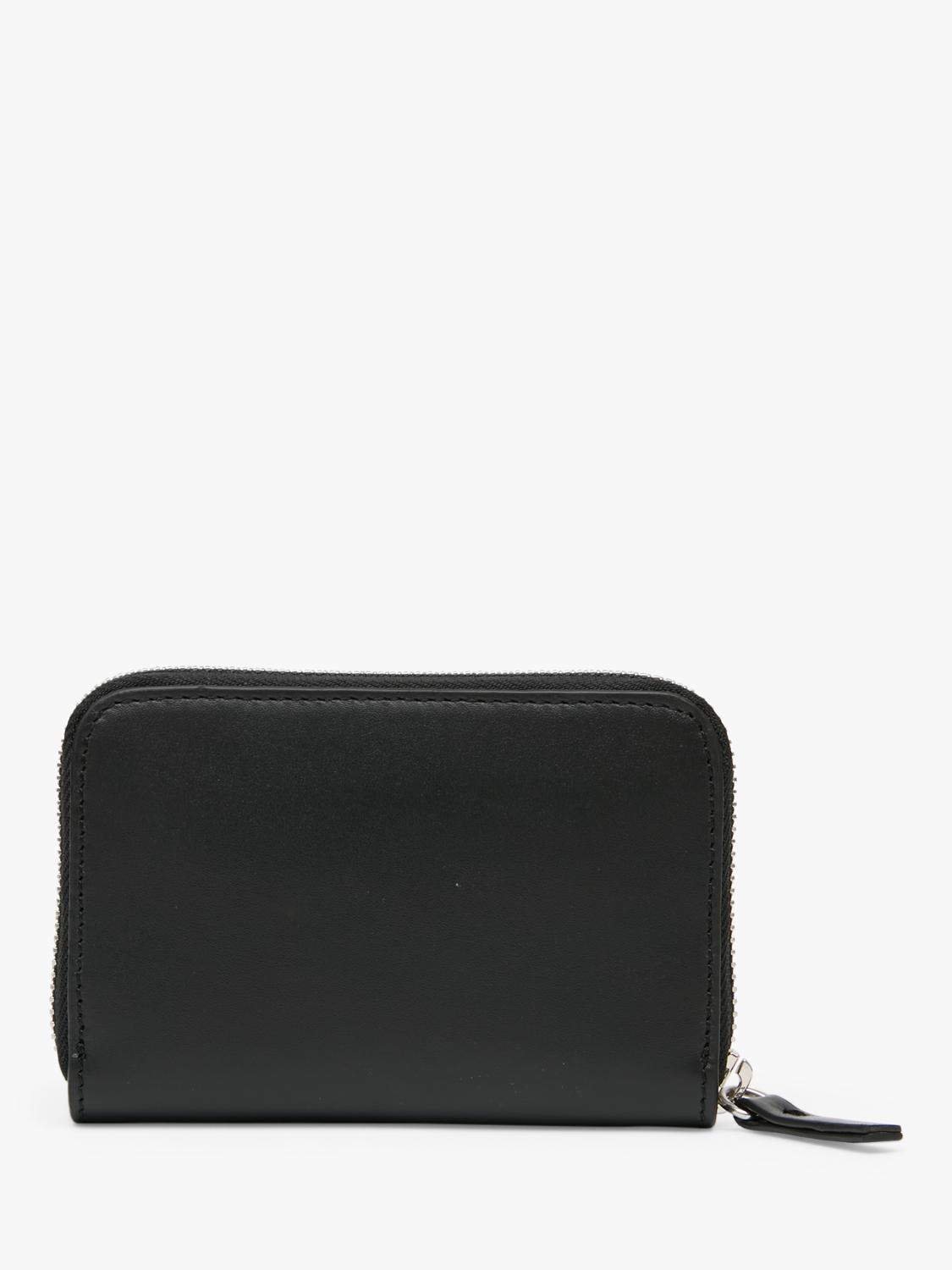 MM6 Maison Margiela leather zip wallet black, UK version