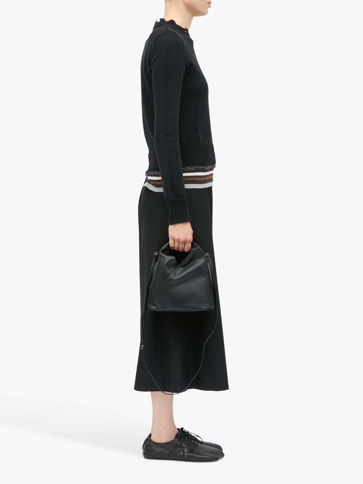 MM6 Maison Margiela Japanese crossbody bag in black, UK version