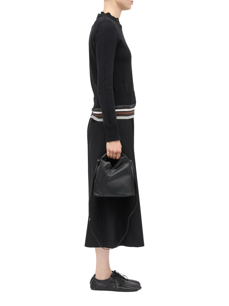 MM6 Maison Margiela Japanese crossbody bag in black, UK version