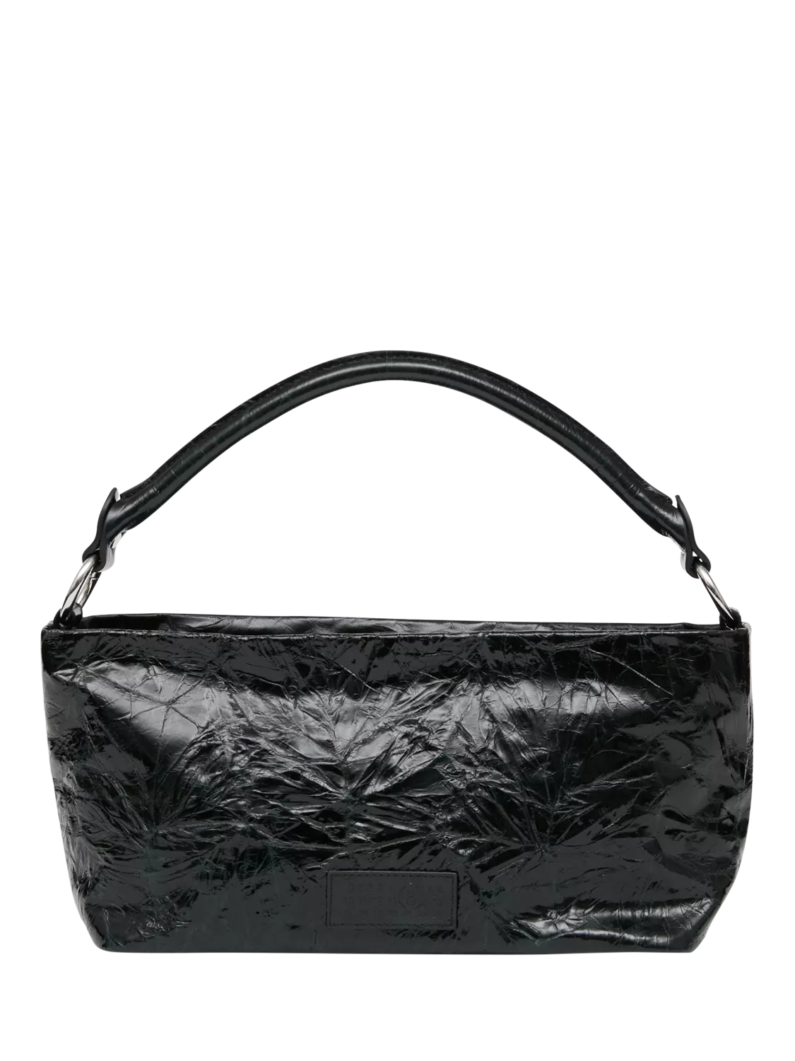 MM6 Maison Margiela Numeric black leather shoulder bag - British product