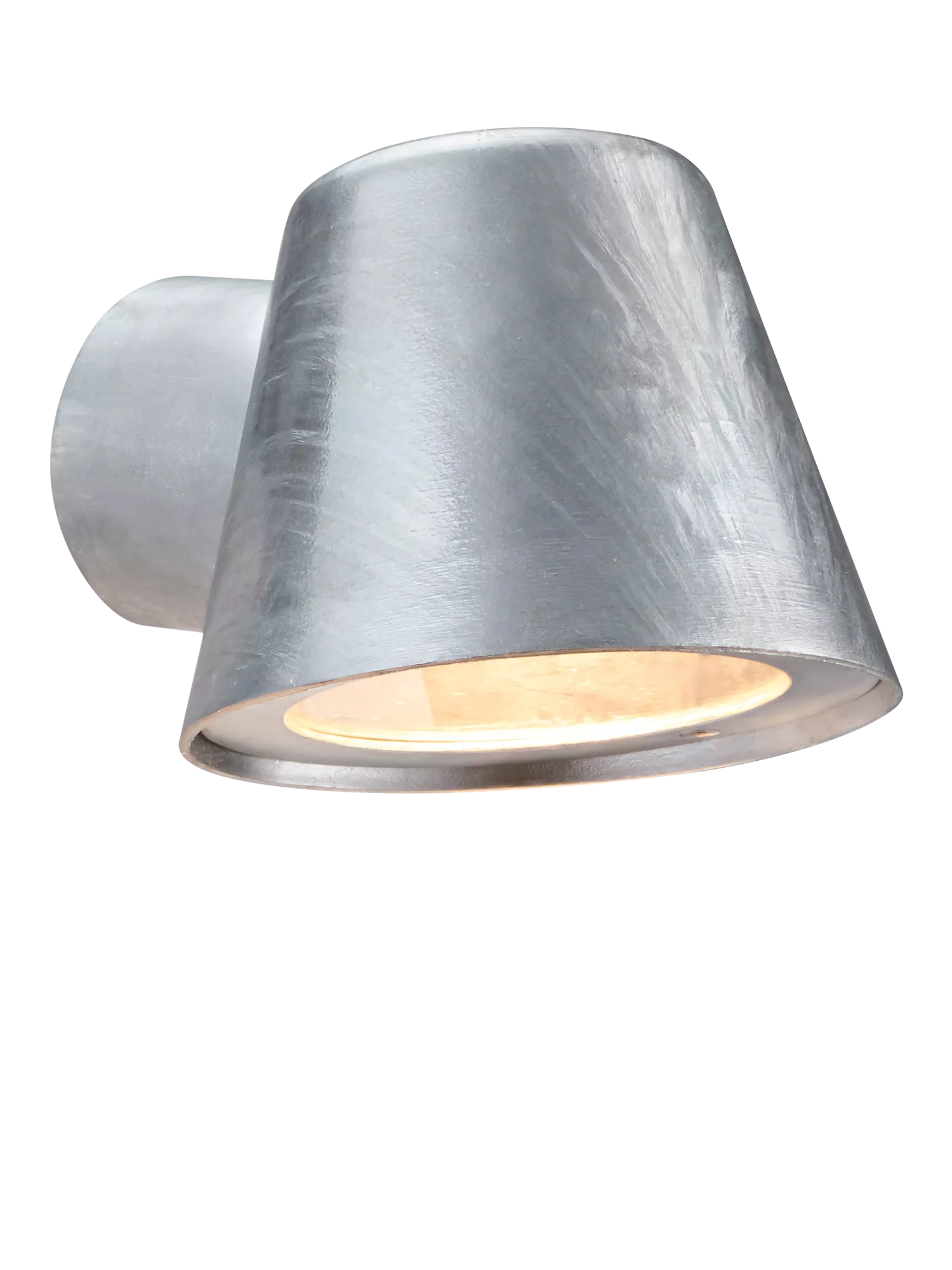 Nordlux Aleria galvanised outdoor wall light (British brand)