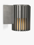 Nordlux Aludra ribbed wall light anthracite, UK version