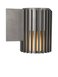 Nordlux Aludra ribbed wall light anthracite, UK version