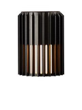 Nordlux Aludra ribbed outdoor wall light (British brand)