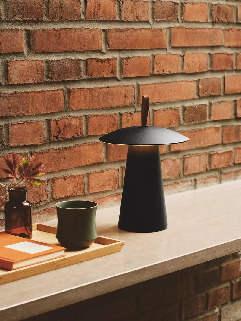 Nordlux Ara To-Go portable table lamp black (British brand)