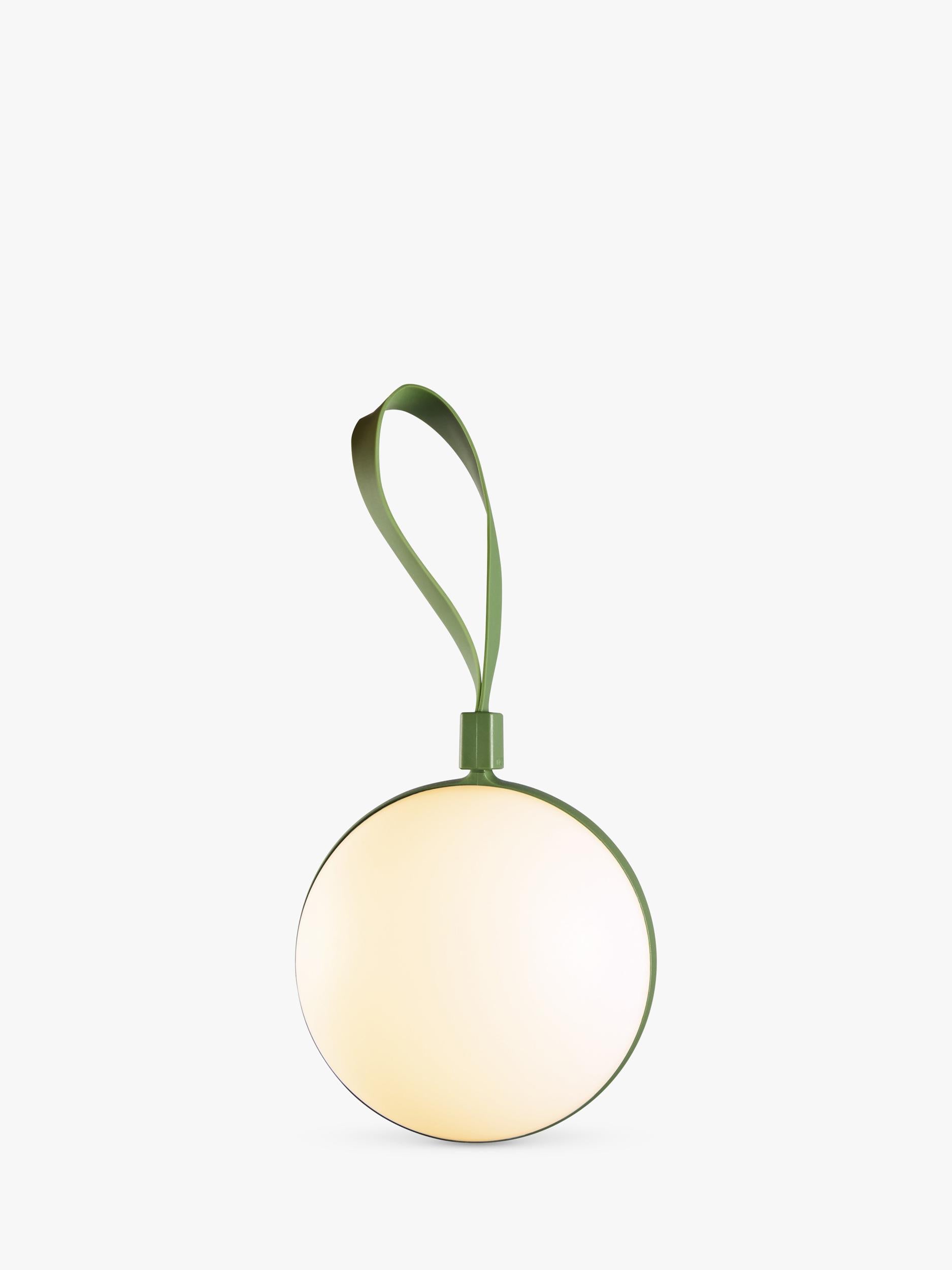 Nordlux portable rechargeable table lamp green 26cm, imported from the UK