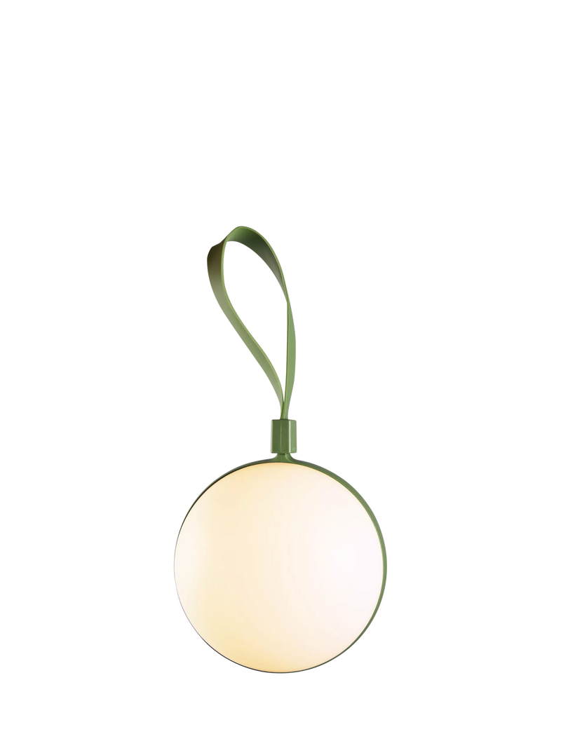 Nordlux portable rechargeable table lamp green 26cm, imported from the UK