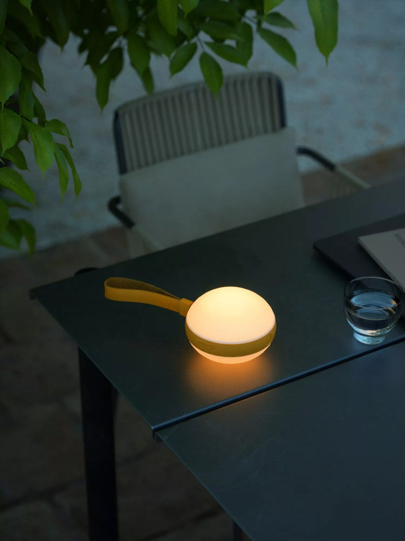 Nordlux Bring To-Go outdoor table lamp yellow (British brand)