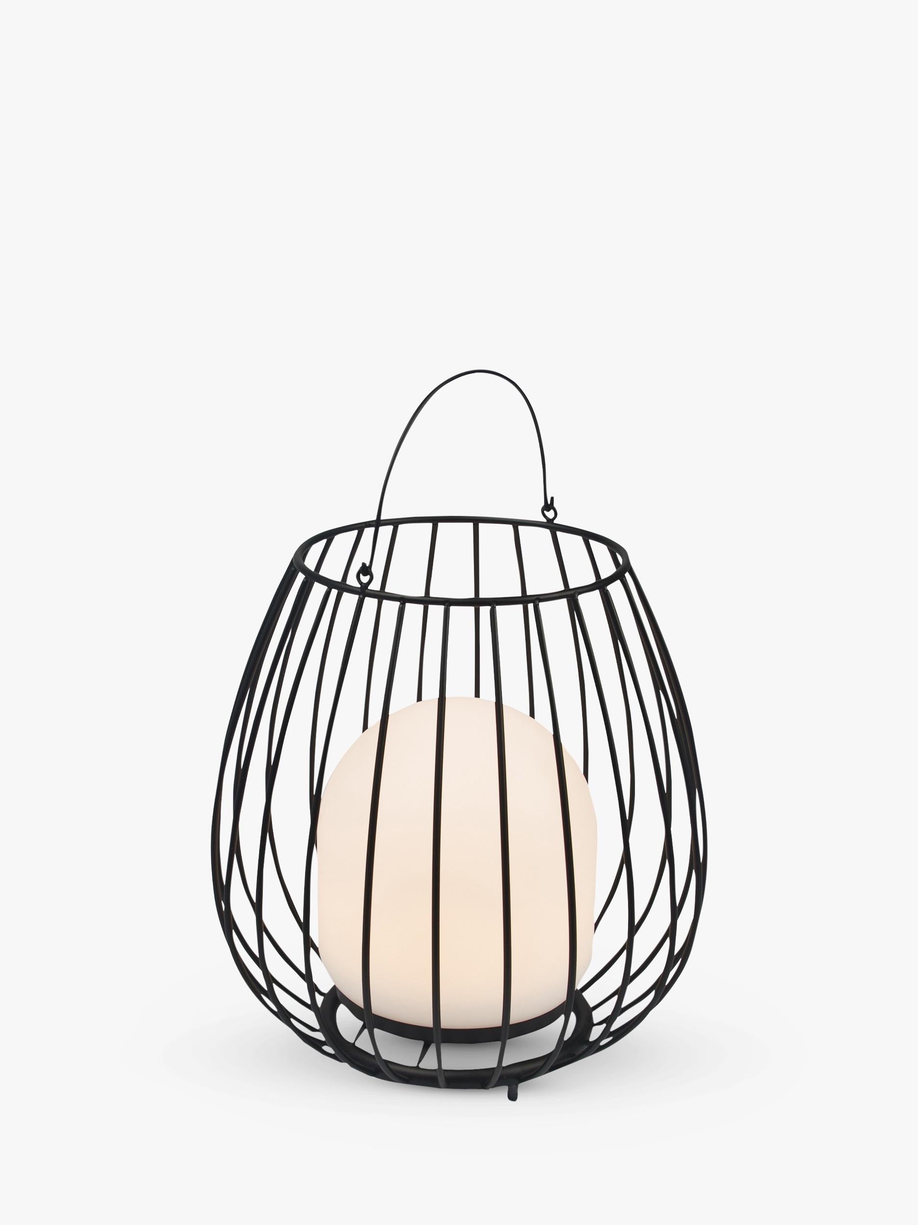 Nordlux portable outdoor lantern black, imported from the UK