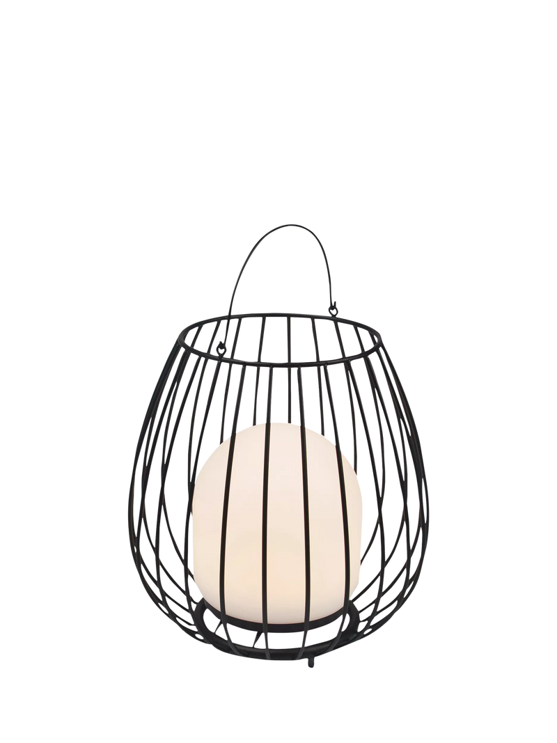 Nordlux portable outdoor lantern black, imported from the UK