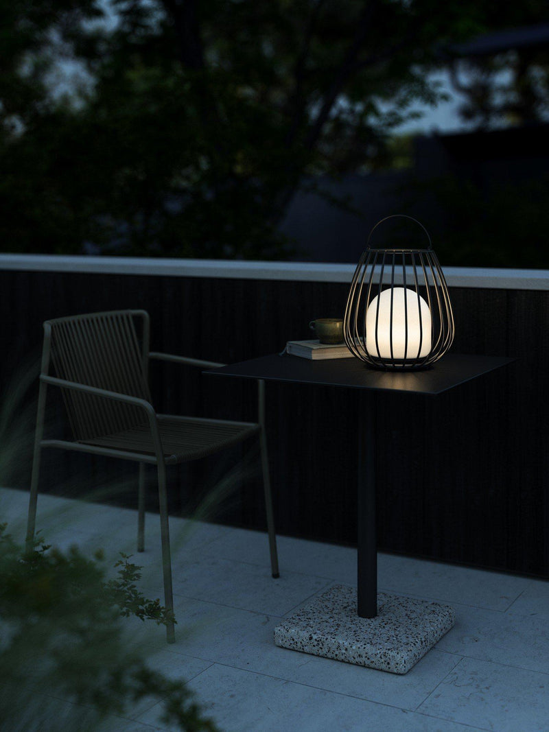 Nordlux portable outdoor lantern black, imported from the UK
