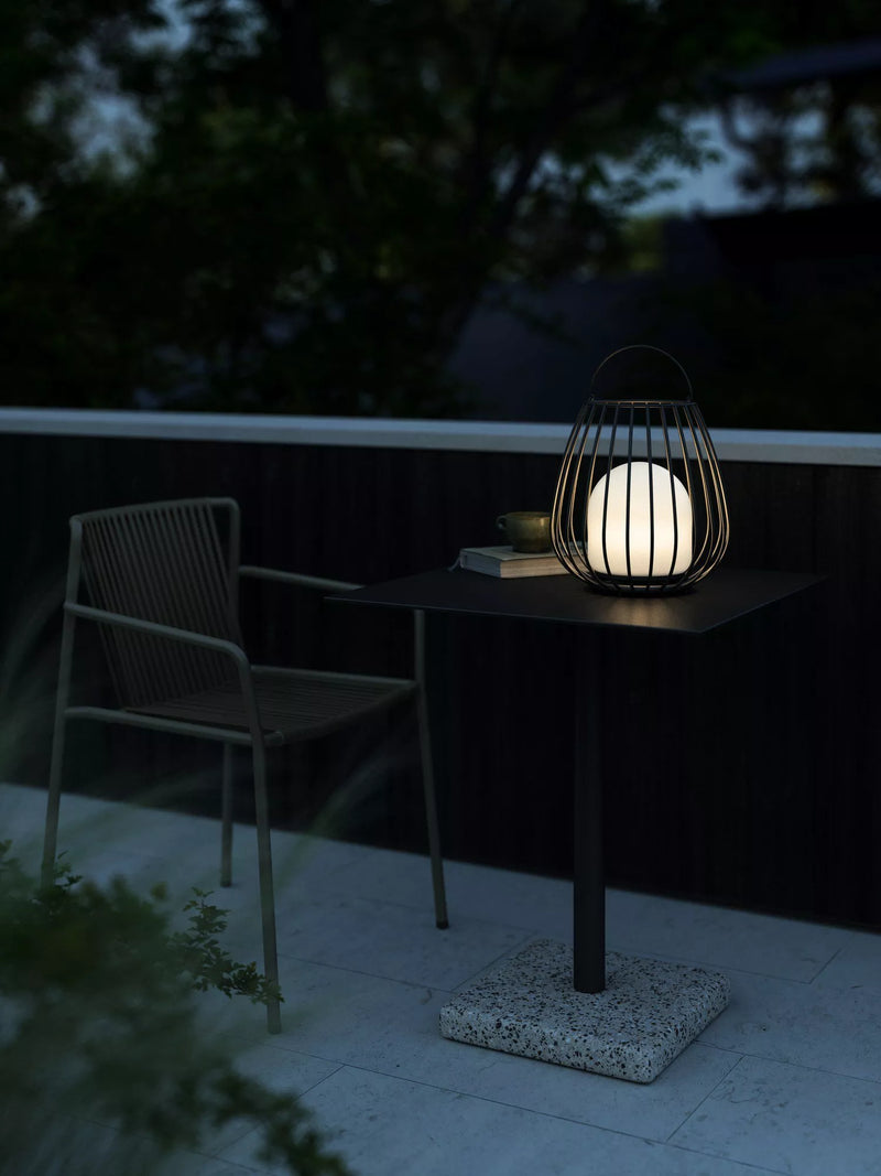 Nordlux portable outdoor lantern black, imported from the UK